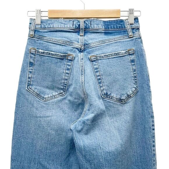 Abercrombie & Fitch 90s Curve Love High Rise Jeans Medium Wash Women's Size 27 - Picture 5 of 10